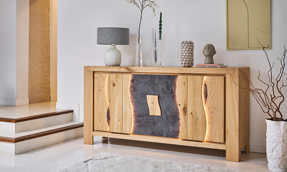 Enfilade 4 portes LED – Image 2